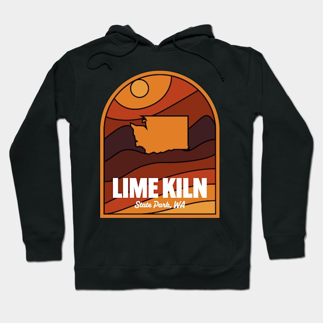 Lime Kiln State Park Washington Hoodie by HalpinDesign